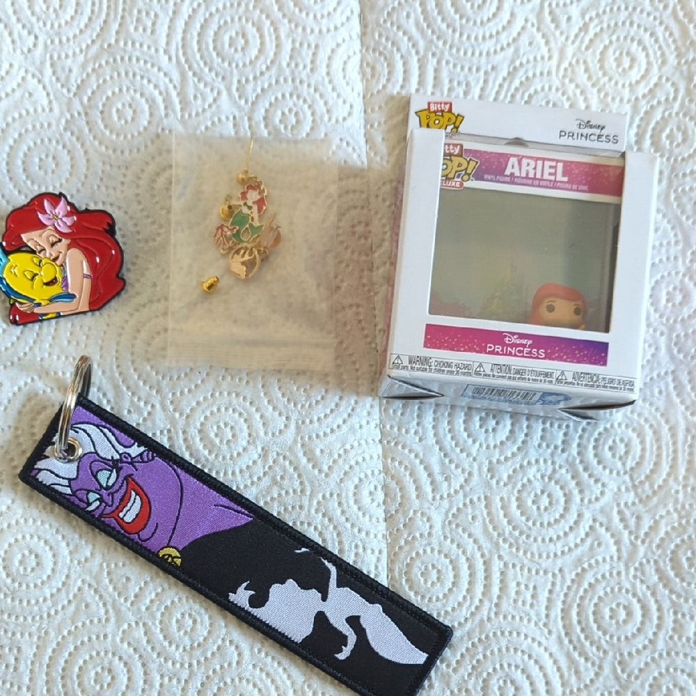 Disney Ariel and Ursula Collectible Items